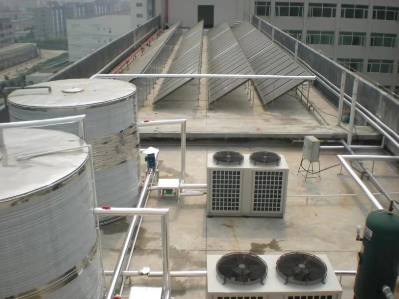 雙峰縣第三中學空氣能熱水工程合作案例