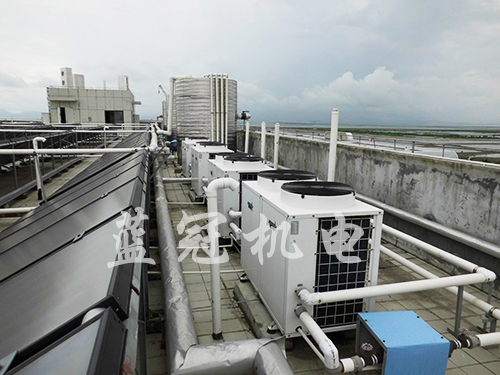 三一重工工廠熱水工程細節圖