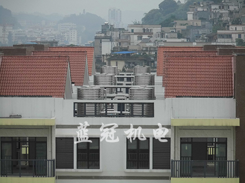 珠海華潤水泥工廠空氣能熱水工程